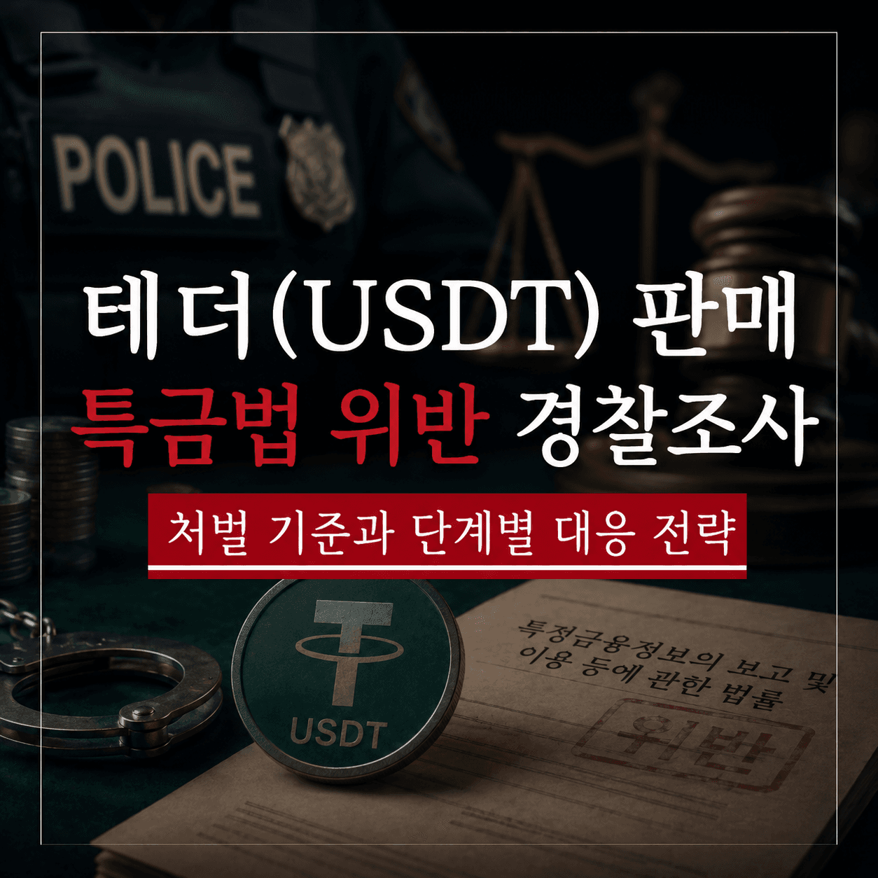 테더(USDT) 판매 특금법 위반 경찰조사 — 처벌 기준과 단계별 대응 전략