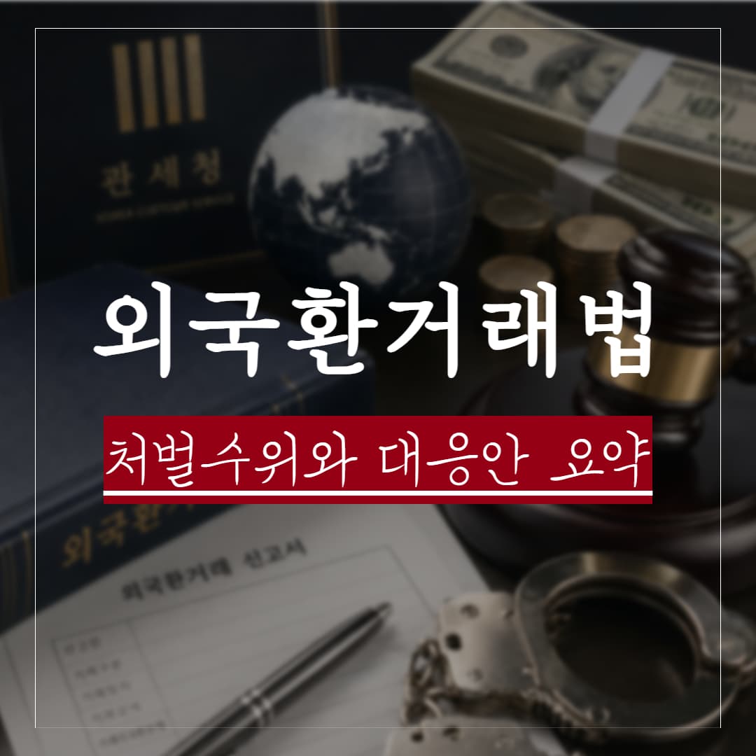 외국환거래법 위반, 실제사로 보는 처벌수위와 대응안 정리