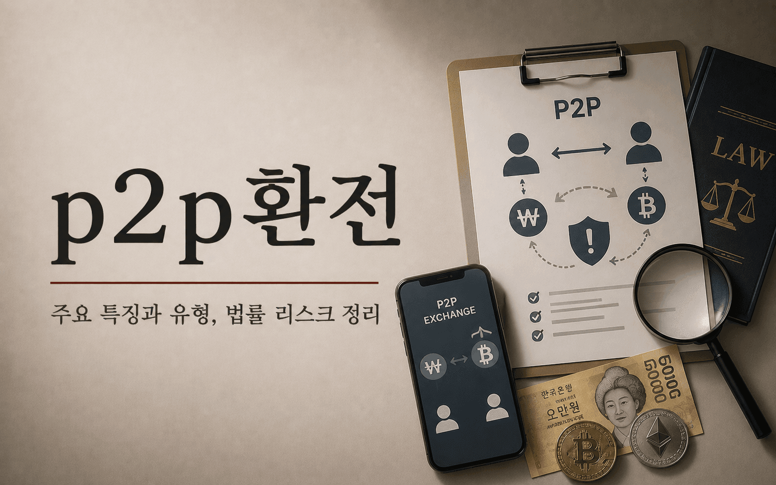 P2P 환전의 주요 특징과 유형, 법률 리스크 정리