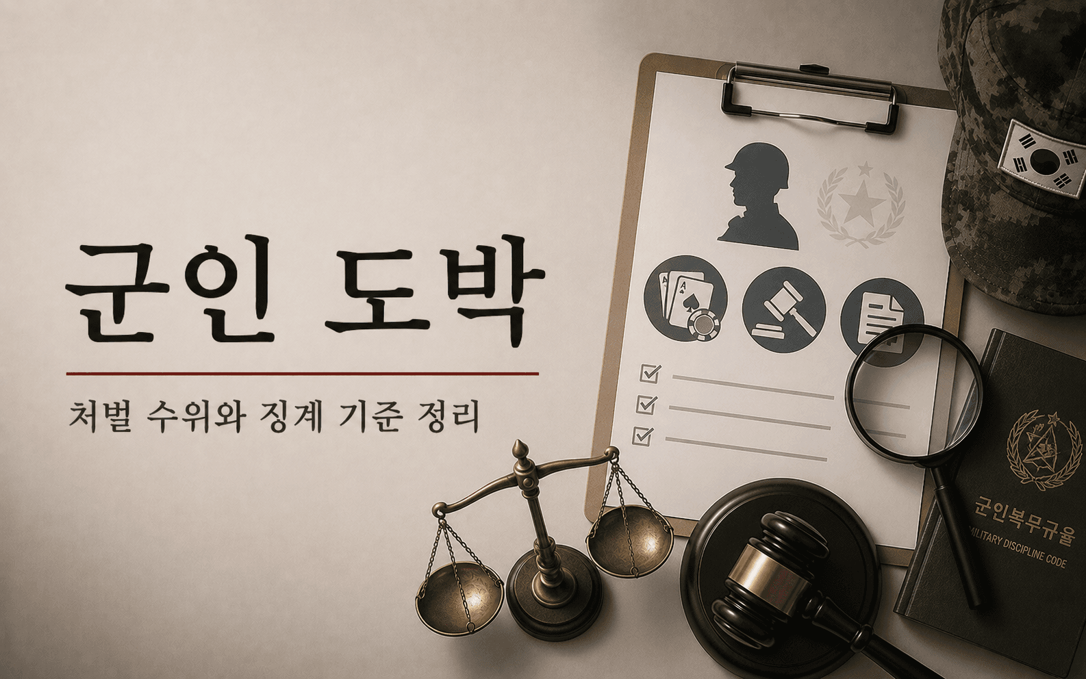 실제 사례로 보는 군인 도박 처벌 수위와 징계 기준 정리