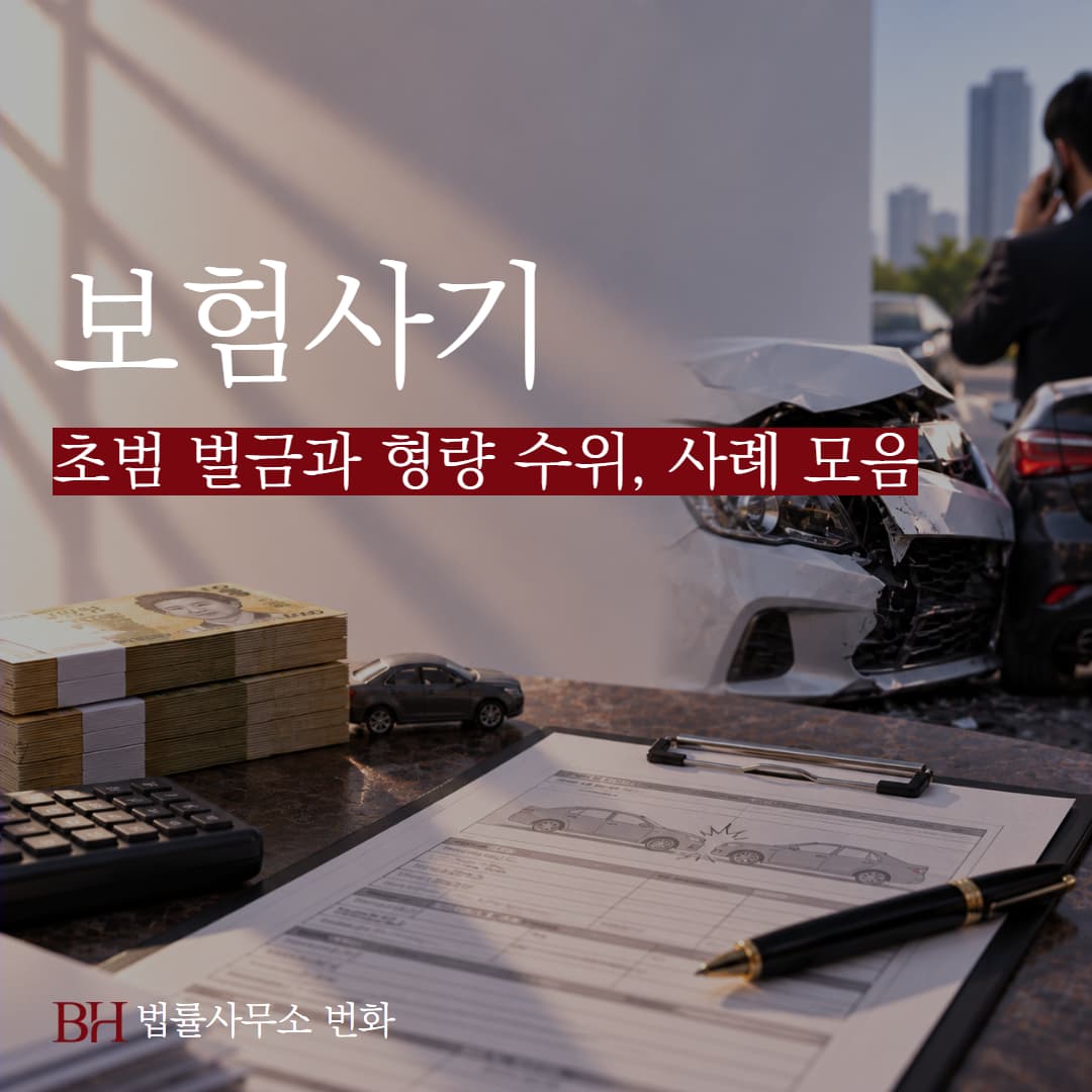 보험사기 처벌 형량과 벌금, 초범이라면 어디까지 나올까?