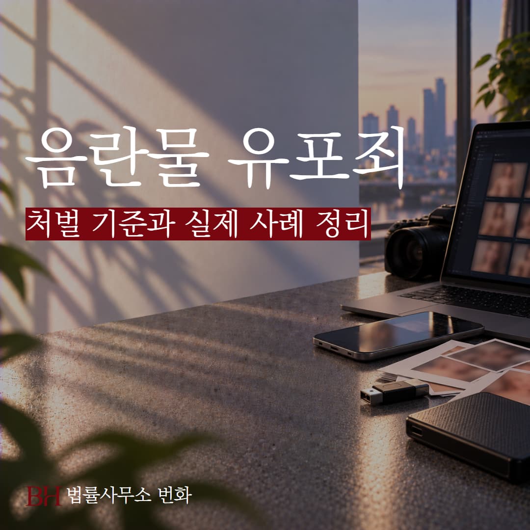음란물 유포죄, 처벌 기준과 실제 사례, 성립 요건 정리