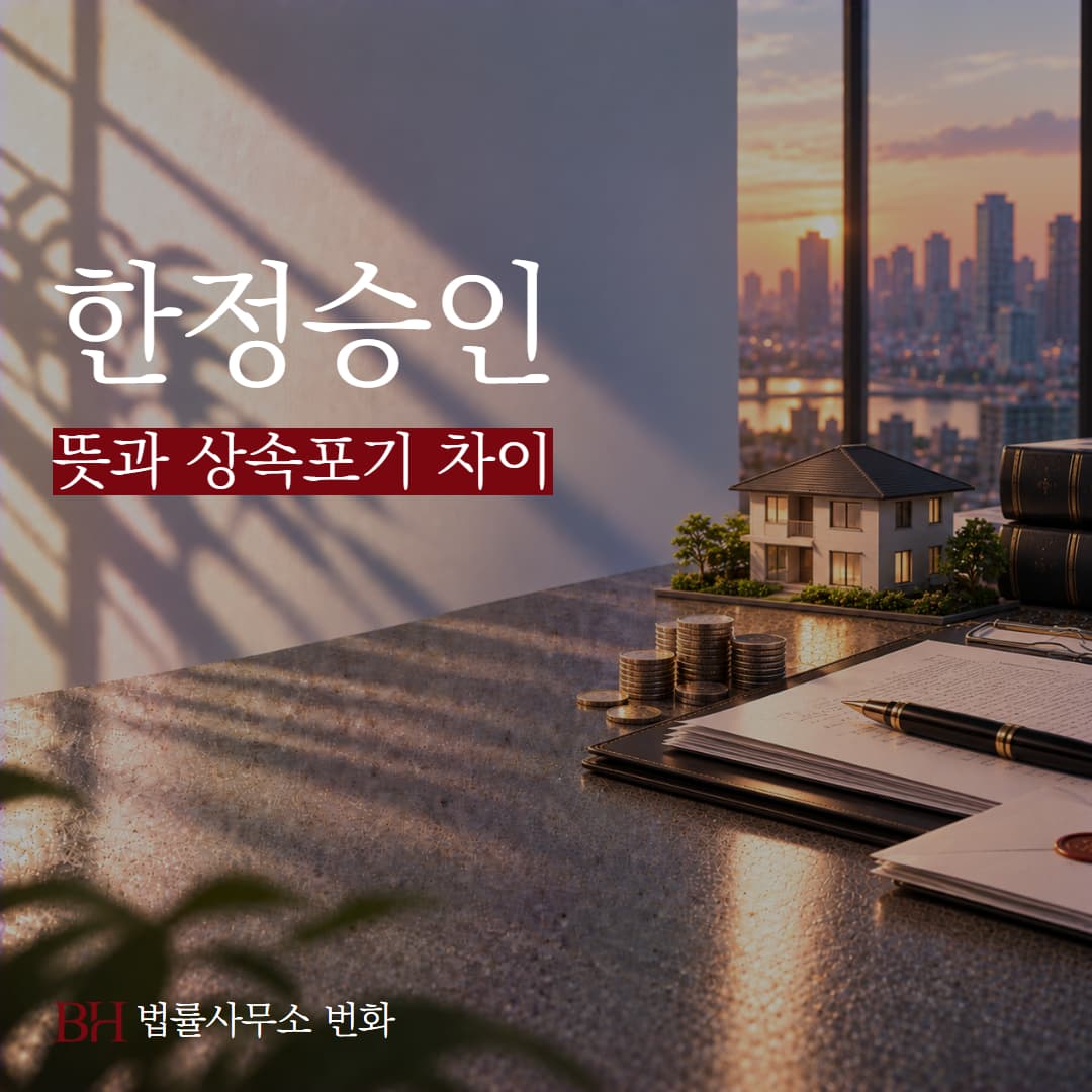 한정승인 뜻과 상속포기 차이, 기간 안에 끝내는 절차 총정리