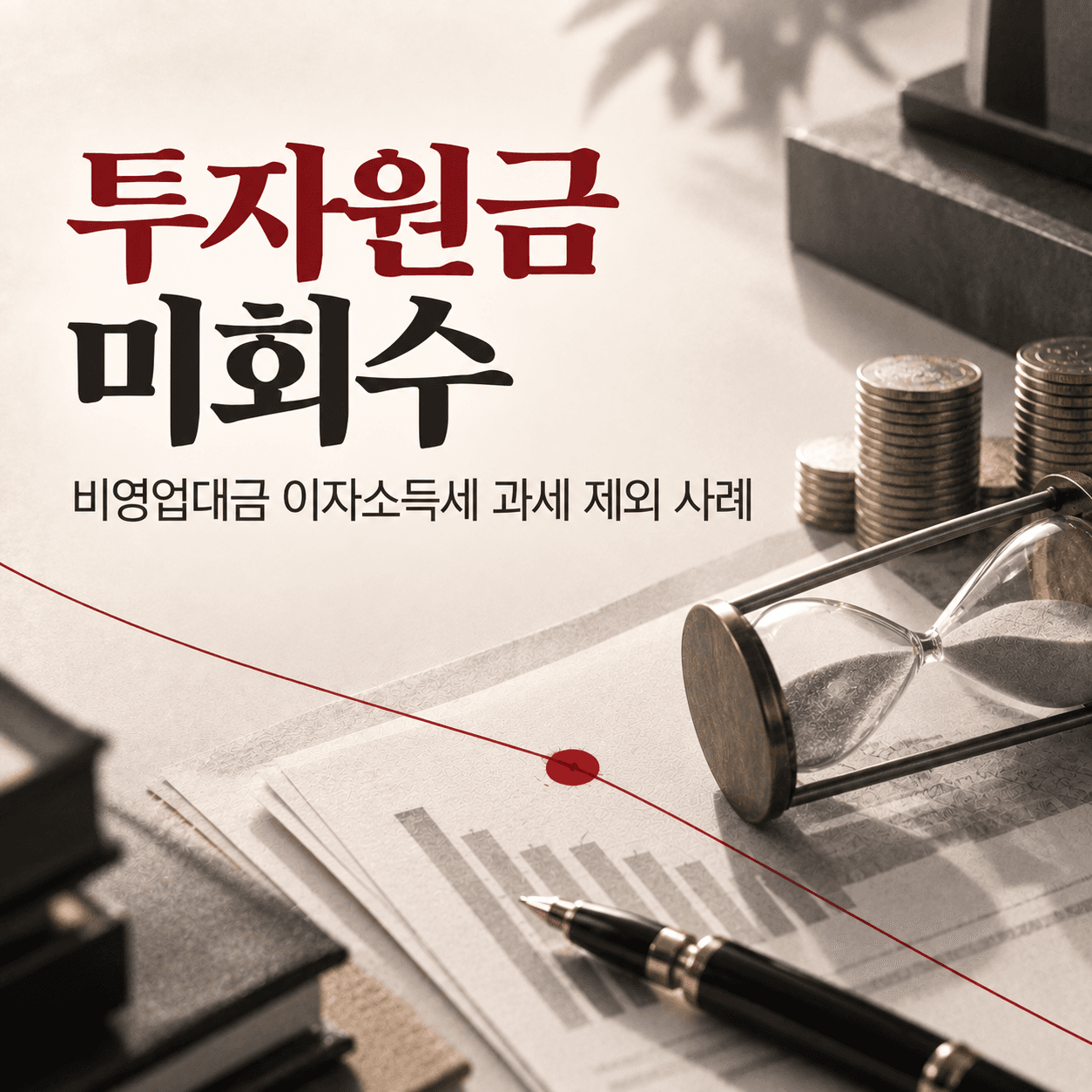 투자원금 미회수 비영업대금 이자소득세 과세 제외 사례